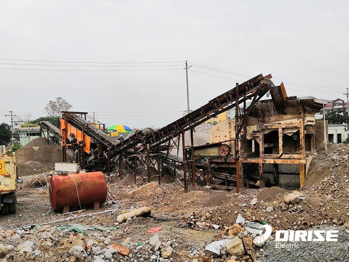 破碎機(jī)變頻器應(yīng)用案例-國(guó)產(chǎn)變頻器廠家德瑞斯